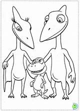 Dinosaur Train Coloring Dinokids Pages Close Library Clipart Popular sketch template
