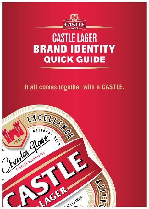 castle lager corperate identity  behance