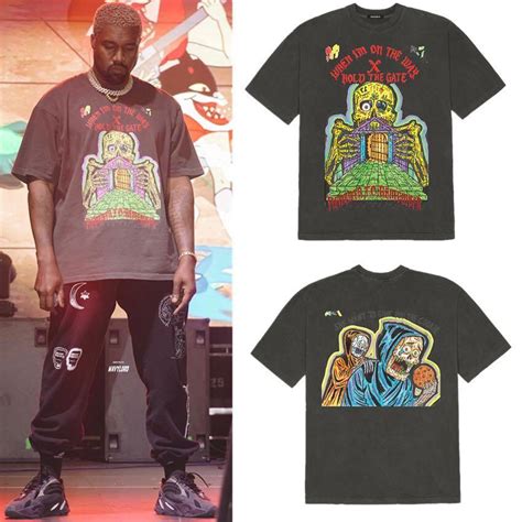 Kanye West X Xxxtentacion Mens Fashion Tops And Sets Tshirts And Polo