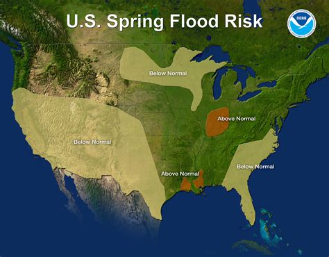 risk  major flooding  spring      time
