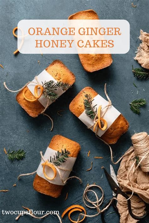 orange ginger honey cakes recipe honey cake ginger bread loaf