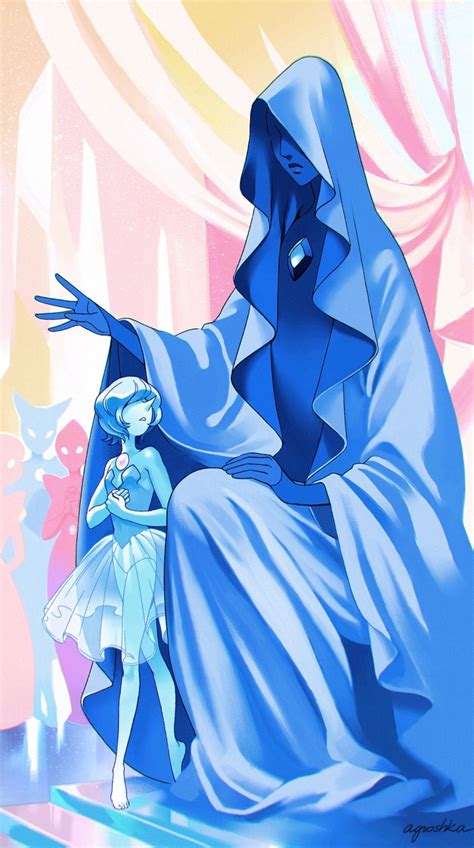 Blue Diamond And Her Pearl Steven Universe Fanart