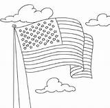 Flag Flags Everfreecoloring States Waving Stumble Colornimbus Bestappsforkids sketch template