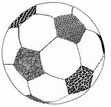 Ball Soccer Drawing Cup Fifa Doodle Pencil Sports Clipart Doodles Clipartbest Daily Clip sketch template