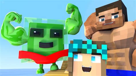 The Minecraft Life Of Alex And Steve Slime Minecraft