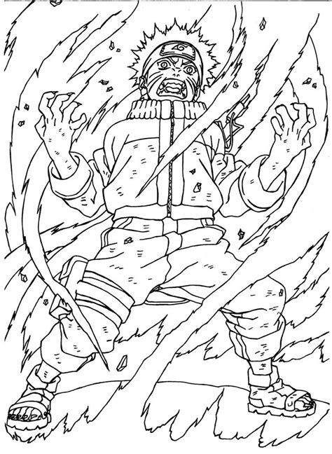 naruto  angry coloring page  printable coloring pages  kids