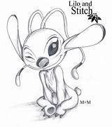 Stitch Lilo Img04 Hugging sketch template