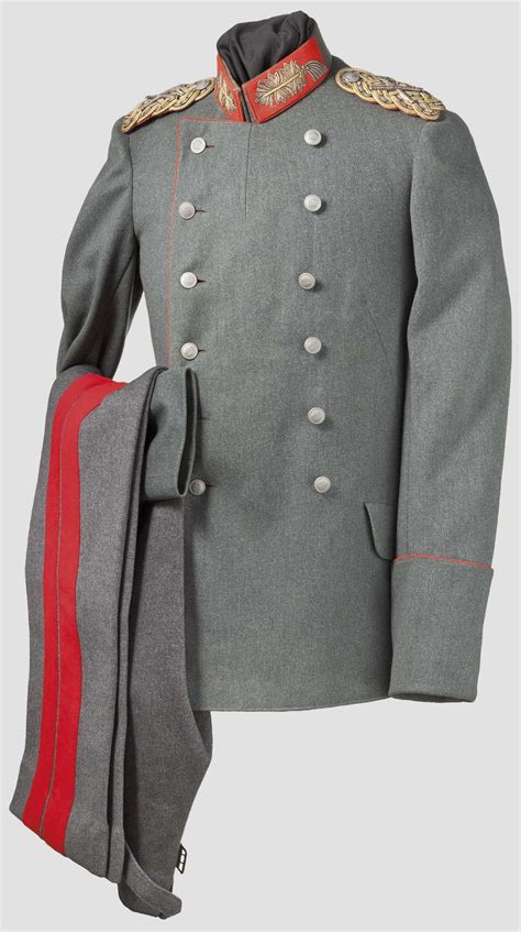 field gray prussian generalfeldmarschall uniform tunic  pants worn  austrian kaiser franz