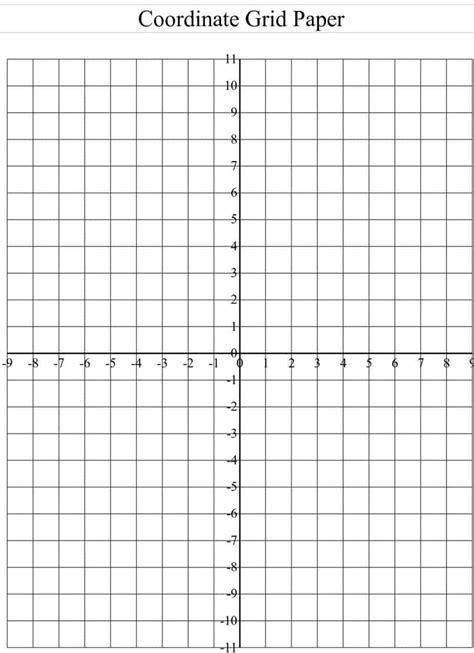 graph paper template  word