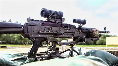 army  bravo machine gun youtube