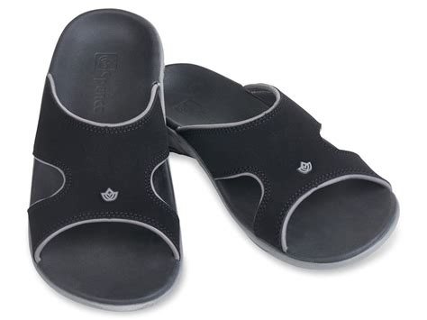 Spenco Kholo Plus Womens Orthotic Slide Sandals Most Comfortable