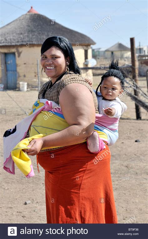 Portrait Of A Mother South African Coloured With A