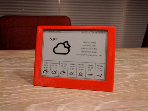 esp  paper weatherdisplay  paper github display