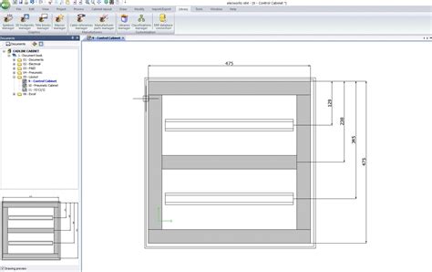 elecworks  creating  panel layout template macro cadline