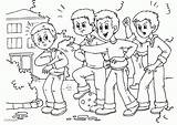Bullying Coloring Pages Printable Popular sketch template