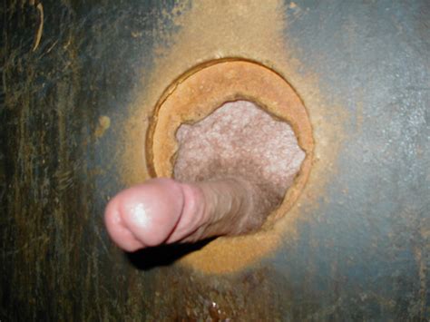 my cock at glory hole