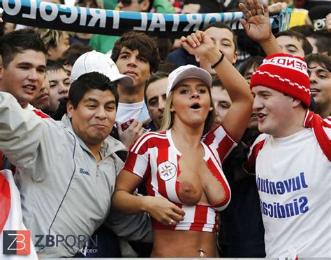 Red Hot Paraguayan Football Fanes Zb Porn