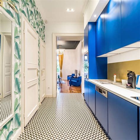 inspirasi dapur  aksen warna biru inspirasi dapur rumah dapur