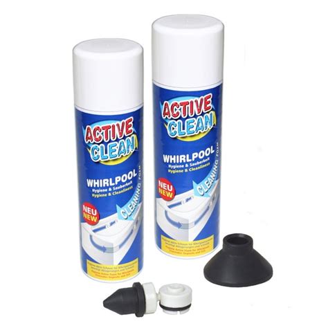 jetted tub hygienic cleaner biofilm remover active clean duo