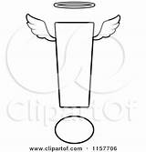 Exclamation Halo Clipart Point Coloring Vector Cartoon Angelic Thoman Cory Outlined Pages Template Face Happy Punctuation 2021 sketch template