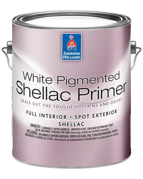 review  sherwin williams white pigmented shellac primer dengarden
