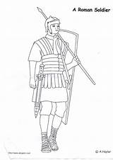 Soldiers Gladiator sketch template
