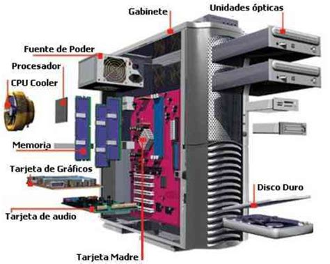 Partes Internas Del Cpu