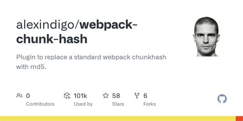 github alexindigowebpack chunk hash plugin  replace  standard