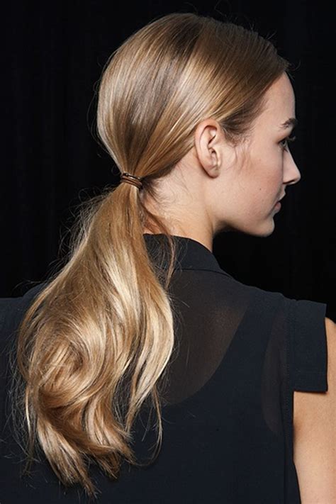 sleek ponytail perfection hair styles runway hairstyles hairstyle