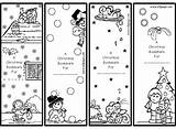 Bookmarks Christmas Printable Color Bookmark Kids Library Clipart Template Activities Coloring Book Blank Clip Crafts Marks Christian Printables Activity Cliparts sketch template