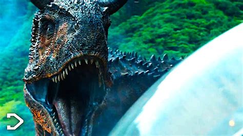 Trailer Analysis T Rex Carnotaurus Baryonyx And More Jurassic World