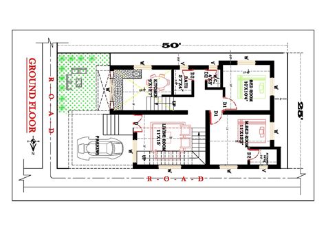feet house plan