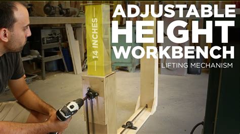 mike   adjustable height workbench lifting