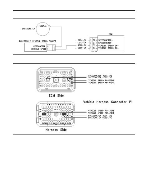 illustration  schematic   electronic vehicle speed source   speedometer