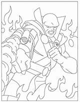 Manhunter Martian sketch template