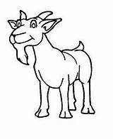 Coloring Kids Pages Dari Disimpan Goats sketch template