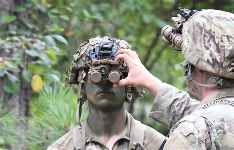 soldiers test  night vision capabilities article  united states army