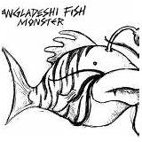 Monster Coloring Fish Pages Bangladeshi Little sketch template