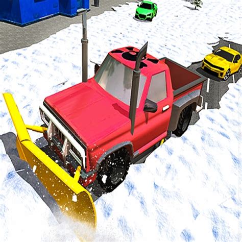 Winter Snow Plow Jeep Driving Play Winter Snow Plow Jeep Driving