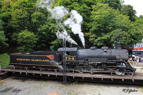 turntable railroad  train steam locomotive