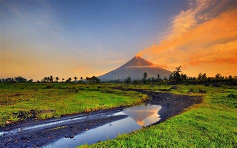 vulkan mayon philippinen hintergrundbilder vulkan mayon philippinen frei fotos