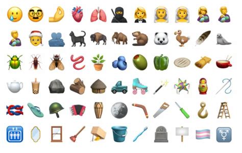 Iphone Users Treated To Dozens Of New Emoji Evening Standard