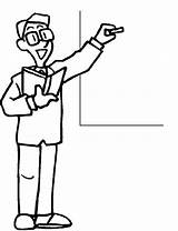 Teacher Coloring Pages Clipart sketch template