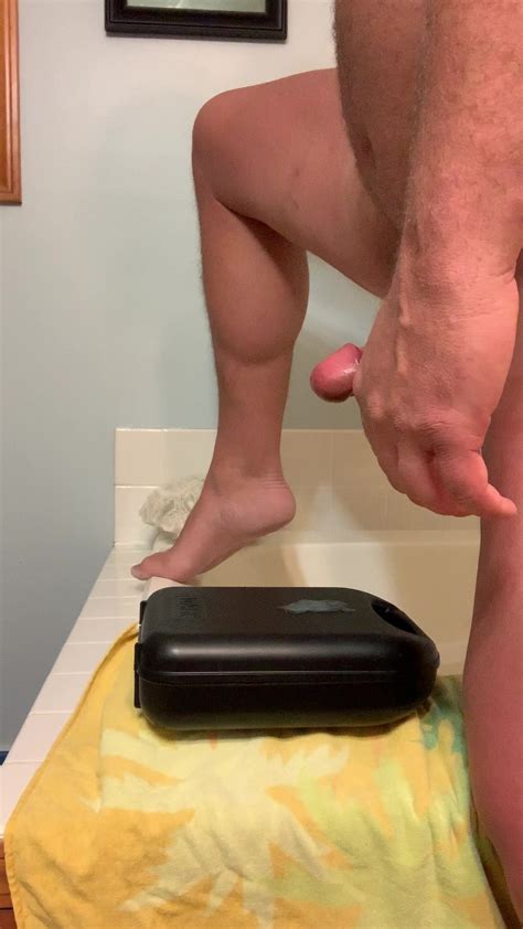 prostate milking with ball stretching and cum finale