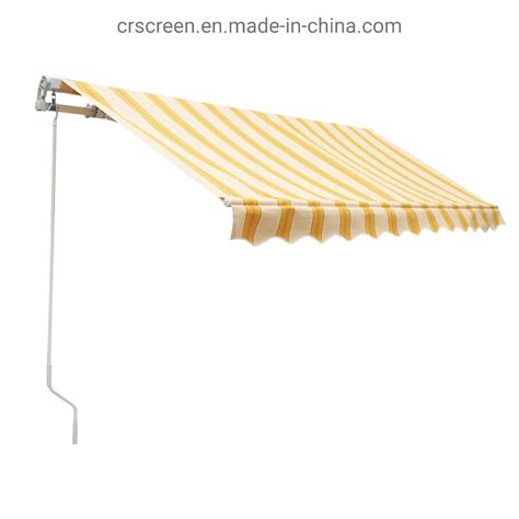 retractable folding arm awning china retractable awning  manual awning price