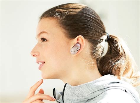 sony  wireless bluetooth earbuds gadget flow