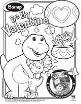 Barney Valentines sketch template