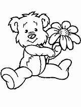 Coloring Pages Flowers Kids Printable Flower Library Clipart sketch template