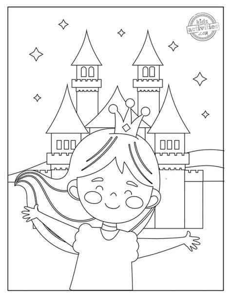 printable queen coloring pages kids activities blog