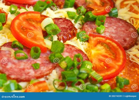 pizza ingredients stock image image  gourmet vegetables